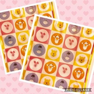 2 Bags Disney Winnie the Pooh Shopper Tote Bag